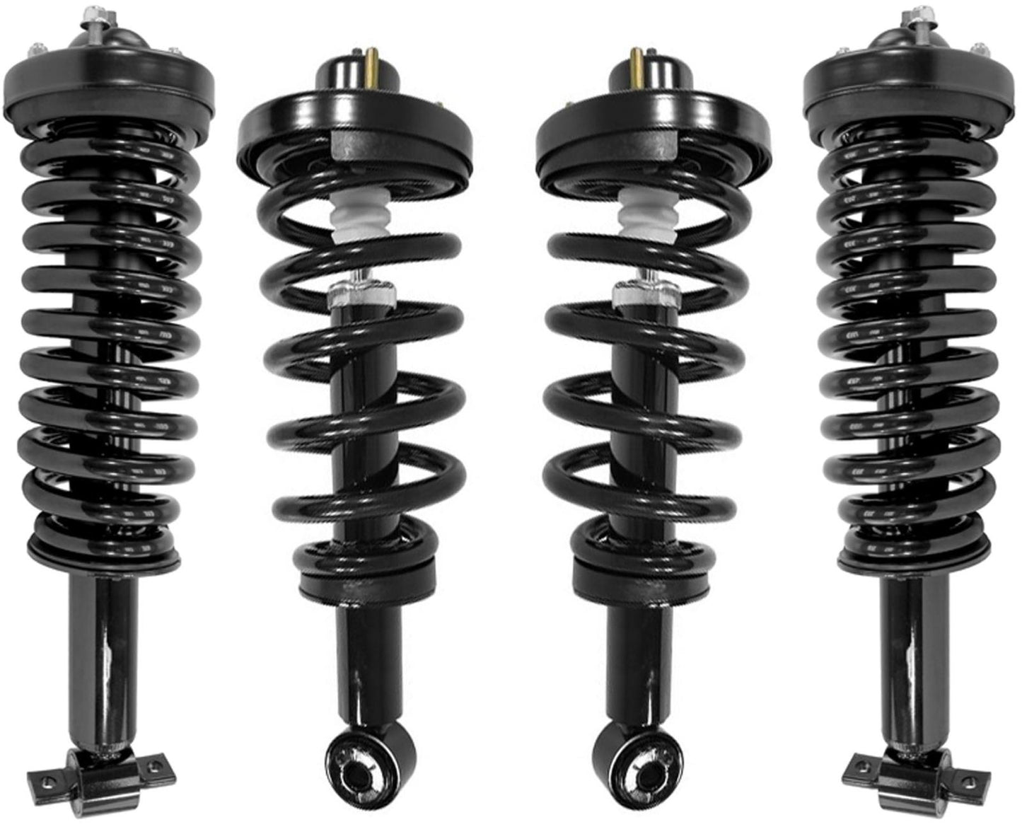 Front & Rear Complete Strut W/ Coil Springs For Ford Expedition 2014-2017