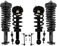 Front &  Rear Complete Strut & Links For Expedition EL 14-2017 Long Wheel Base