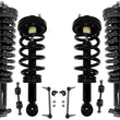 Front &  Rear Complete Strut & Links For Expedition EL 14-2017 Long Wheel Base