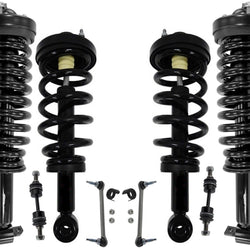 Front &  Rear Complete Strut & Links For Expedition EL 14-2017 Long Wheel Base