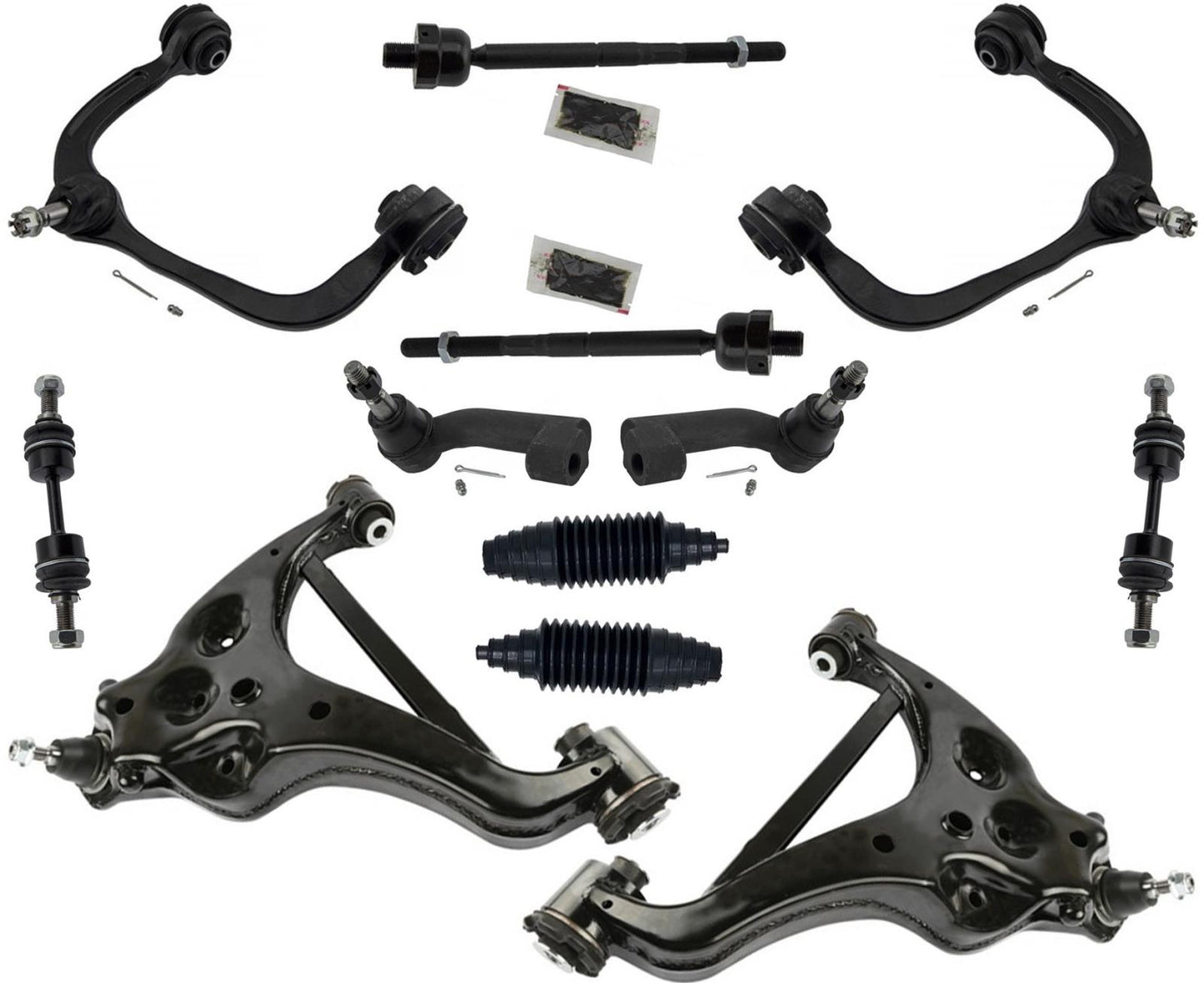 Brazos de control delanteros superiores e inferiores, tirantes y enlaces para Ford Expedition 2014-2017