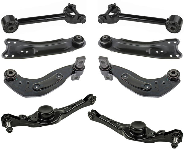 Rear Upper & Lower Control Arms W/ Ball Joints For Lincoln MKX & Edge 2011-2015