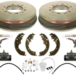 Off Road Carbon High Heat Brake Drums For Toyota Tacoma 4x4 6 Lug 2005-2022