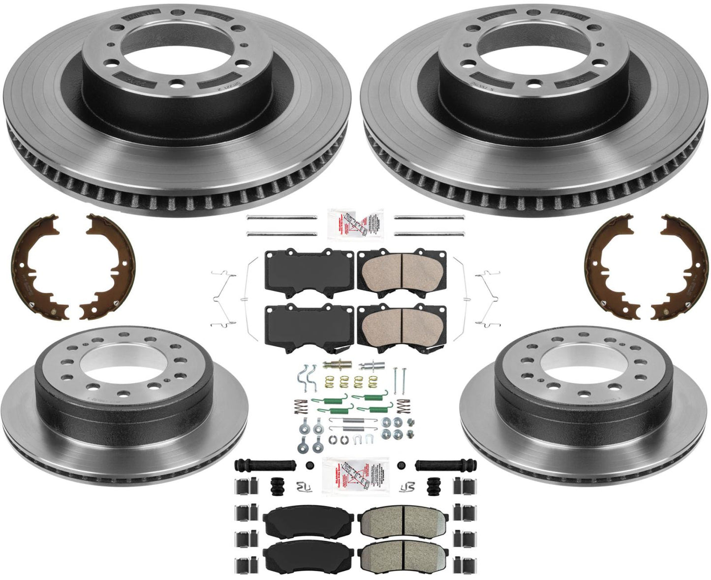 Performance Disc Brake Rotors Pads Brake For Toyota 4 Runner GX460 2010-2022 - Photo 1