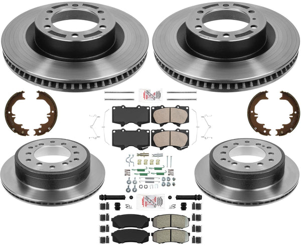 Performance Disc Brake Rotors Pads Brake For Toyota 4 Runner GX460 2010-2022