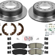 Rear Performance Disc Brake Rotors Pads Brake For Toyota 4 Runner GX460 10-22