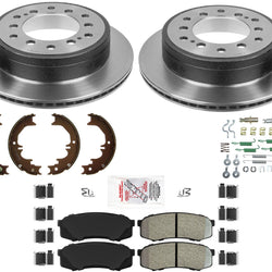 Rear Performance Disc Brake Rotors Pads Brake For Toyota 4 Runner GX460 10-22