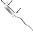 For Chevrolet S10 Pick Up V6 88-91 Rear Wheel Drive Weld on Muffler & Tail Pipe