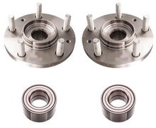 2 Front Wheel Hub and Wheel Bearings For Mazda CX9 CX-9 2007-2015 TD11-33-060