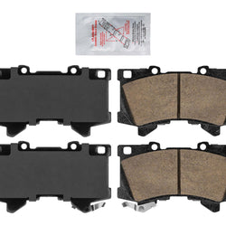 For Toyota Tundra 2022-2023 Front Ceramic Disc Brake Pads Hardware 04465-02580