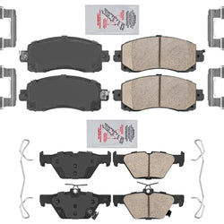 For Subaru Forester 2019-2022 AmeriPro Premium Ceramic Disc Brake Pads Hardware