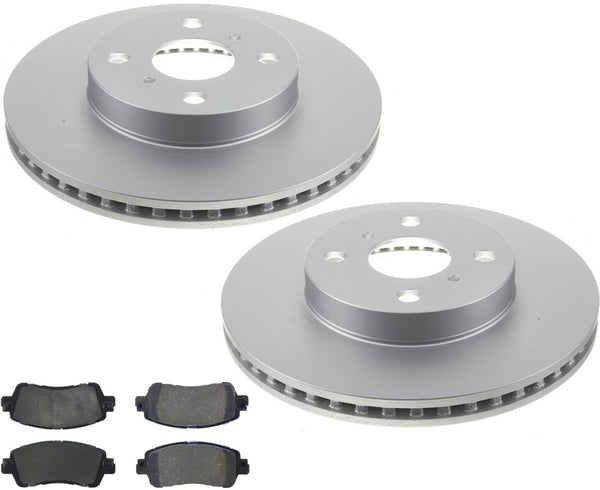 GEO Coated Disc Brake Rotors & Ceramic Disc Brake Pads For Yaris iA 2019-2020