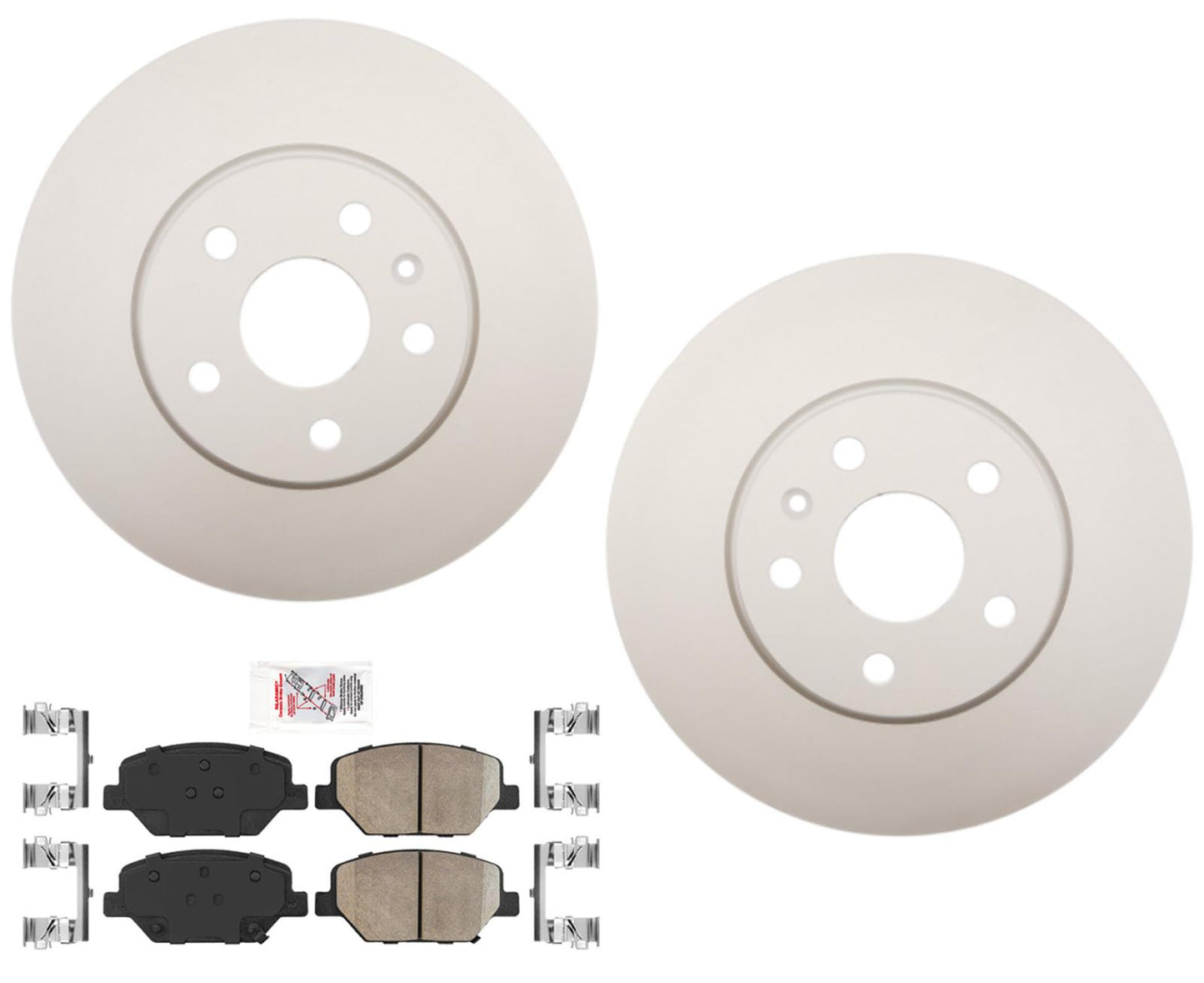 Front Coated Disc Brake Rotors Disc Brake Pads For Buick Envision 2019-2020