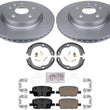 Rear GEO Coated Disc Brake Rotors Disc Brake Pads For Camaro 2016-20 2.0L LS LT