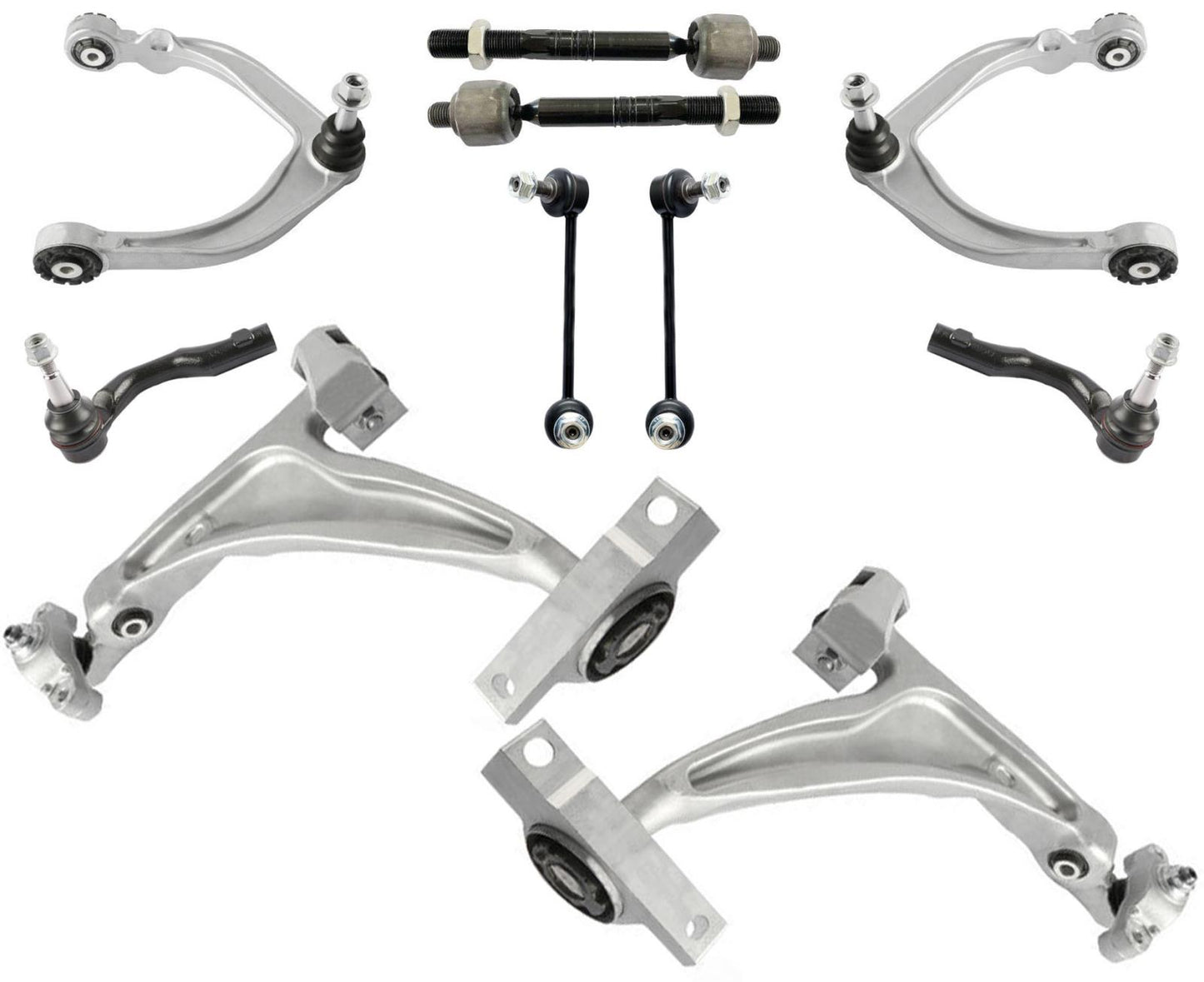 Front Upper & Lower Control Arms Tie Rods & Links For Volvo XC90 2016 2023 2024 - Photo 1