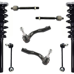 Front Complete Struts Inner Outer Tie Rods & Links For Volvo XC90 T5 2016-2017