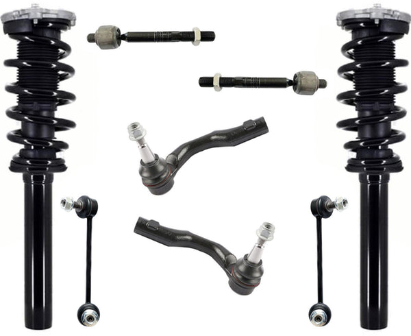 Front Complete Struts Inner Outer Tie Rods & Links For Volvo XC90 T5 2016-2017