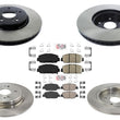 Performance Disc Brake Rotors Disc Brake Pads Hardware For Honda CR-V CRV 17-22