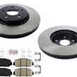 Performance Disc Brake Rotors Disc Brake Pads Hardware For Honda CR-V CRV 17-22