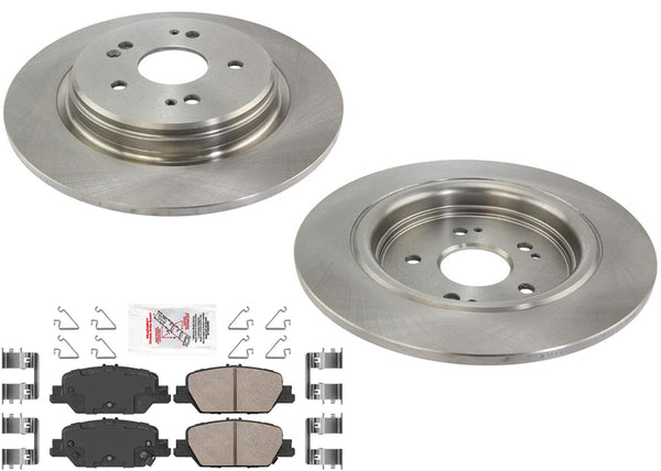 Performance Disc Brake Rotors Disc Brake Pads Hardware For Honda CR-V CRV 17-22