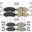 AmeriBrake Premium Ceramic Disc Brake Pads for Honda CR-V Hybrid 2020-2022