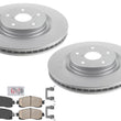 AmeriBrake Coated Brake Rotors Ceramic Brake Pads for Subaru Legacy 2020-2023