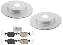 AmeriBrake Rotores de freno recubiertos Pastillas de freno de cerámica para Subaru Legacy 2020-2023