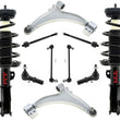Front Struts Control Arms Tie Rods & Links For Regal 13-17 W/O Active Suspension
