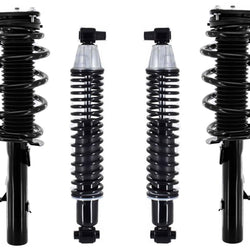 F Struts & Rear Shocks Load Leveling Coil Spring For Ford Transit Connect 14-18