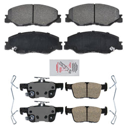 Premium Front & Rear Ceramic Disc Brake Pads For Honda Insight 2019-2022