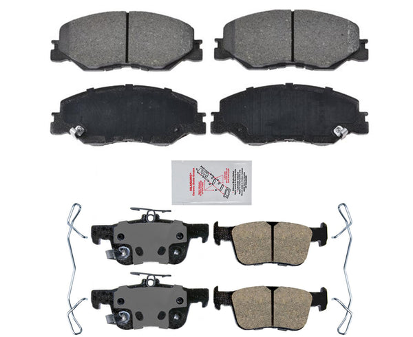 Premium Front & Rear Ceramic Disc Brake Pads For Honda Insight 2019-2022