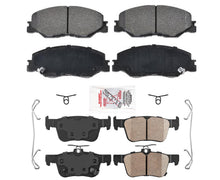 Premium Front & Rear Ceramic Disc Brake Pads For Honda Civic 2022-2024