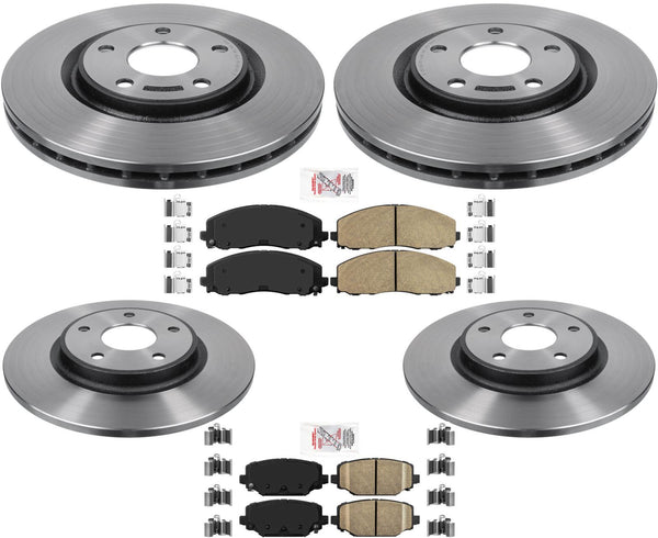 Performance Disc Brake Rotors For Town & Country 12-16 W/ 330MM Dual Piston Cal