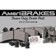 Fleet Duty Rear Brake Pads for Ford Transit 350 20-23 W/ 20.4 Sensor LK4Z2200B