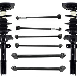 Rear Struts & Lateral Control Arms For Chevrolet Impala 00-11 W/ Police Pckge