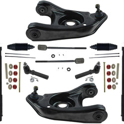 Front Bare Struts Lower Control Arms Tie Rods & Links For Ford Mustang 94-2004