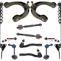 Front Struts Upper Control Arms Tie Rods Links For Grand Cherokee 3.6L 2016-21