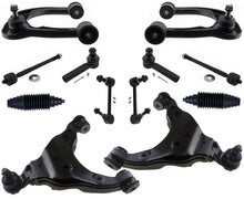 Front Lower & Upper Control Arms Tie Rods & Links For Toyota Tacoma 2016-2023