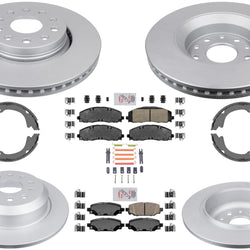 Off Road Performance Coated Disc Brake Rotor For 18-23 Jeep Wrangler Rubicon 392