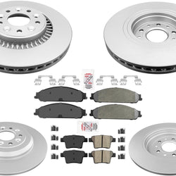 Improved Performance Coated Disc Brake Rotors Pads for Ford Five Hundred 05-07