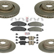Carbon Performance Frt & Rr Disc Brake Rotors Pads for Ford Five Hundred 05-07