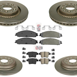 Carbon Performance Frt & Rr Disc Brake Rotors Pads for Ford Five Hundred 05-07
