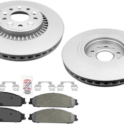 Improved Performance Coated Disc Brake Rotors Pads for Ford Five Hundred 05-07