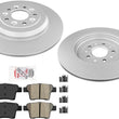 Improved Performance Coated Disc Brake Rotors Pads for Ford Five Hundred 05-07