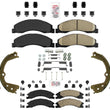 AmeriPro Fleet Duty Disc Brake Pads Parking Shoes For Ford E150 E250 Van 08-2014