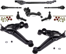 Front Lower Control Arms Tie Rods idle Arm & Links For Silverado 2500HD 11-2019