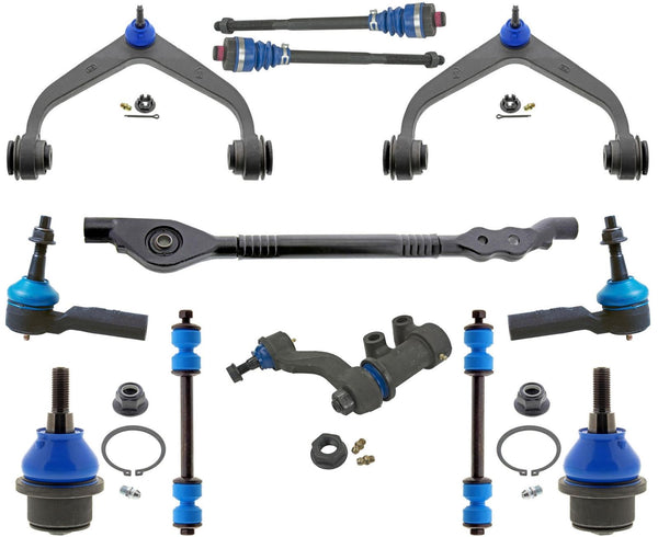 Mevotech brazos superiores rótulas brazo inactivo enlace central para Silverado 2500HD 11-19