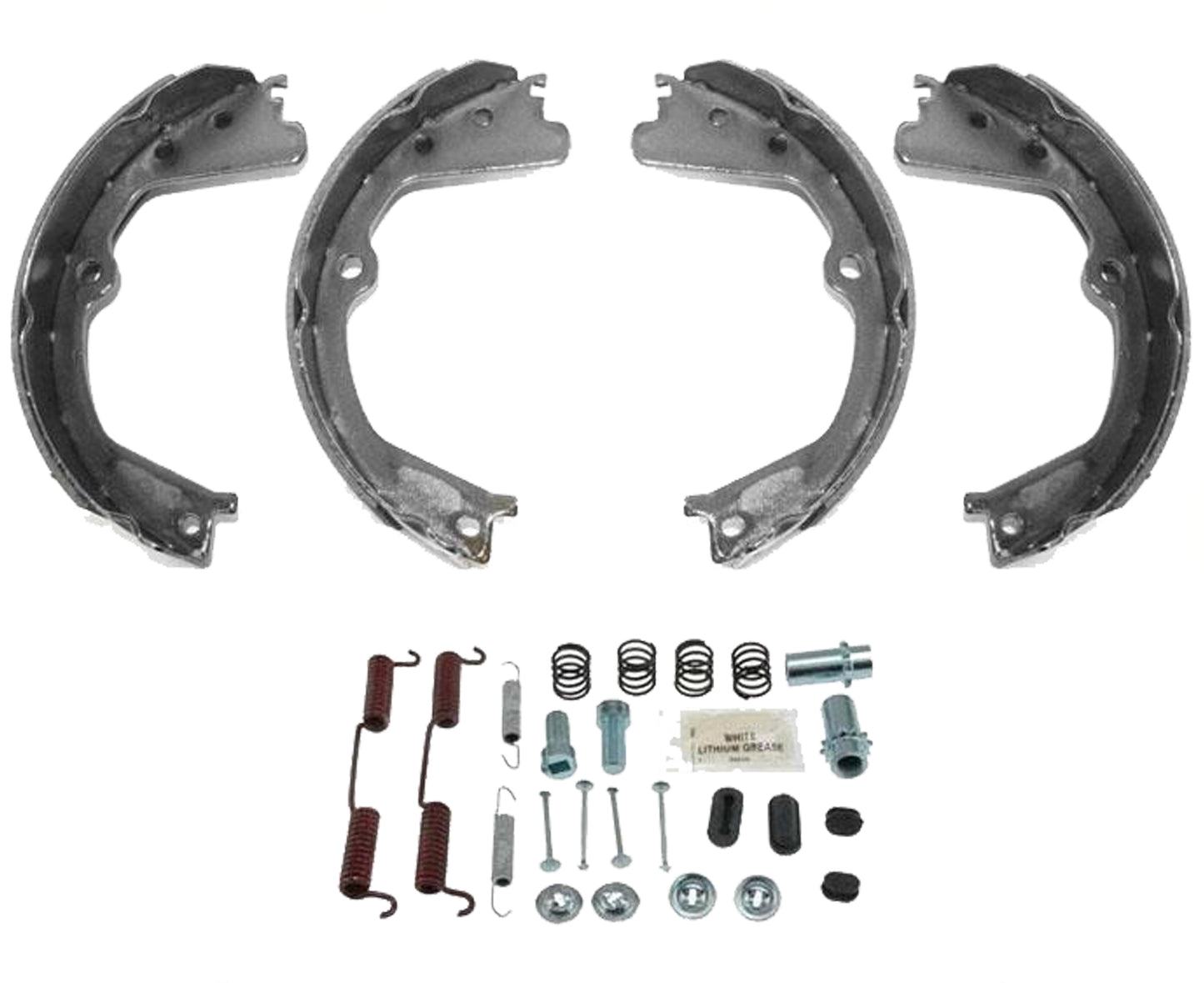 Para Ford E150 E250 E350 Super Duty 08-14 Zapatas de freno de estacionamiento con resorte 8C2Z2648A