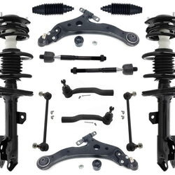 Front Complete Struts Control Arms Tie Rods & Links For Toyota Camry SE 12-2017