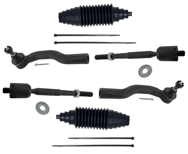 Varillas de amarre y botas delanteras izquierdas y derechas interiores y exteriores para Toyota Camry 2007-2011